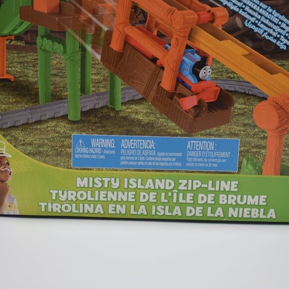 Thomas and Friends Thomas Adventures Explore and Imagine Misty Island Zip-Line - Picture 7 of 11